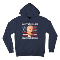 Happy Uh You Know The Thing Funny Joe Biden 4th Of July Hoodie