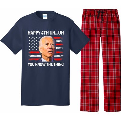 Happy Uh You Know The Thing Funny Joe Biden 4th Of July Pajama Set