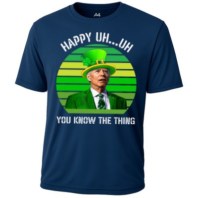 Happy Uh You Know The Thing Joe Biden Clover St Patricks Day Performance Shirt