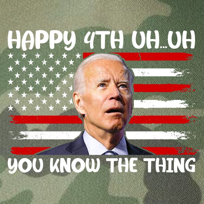 Happy Uh You Know The Thing Funny Joe Biden 4th Of July Legacy Tie Dye Trucker Hat