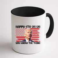 Happy Uh You Know The Thing Funny Joe Biden 4th Of July Mug