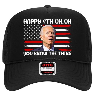 Happy Uh You Know The Thing Funny Joe Biden 4th Of July Trucker Hat