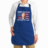 Happy Uh You Know The Thing Funny Joe Biden 4th Of July Apron