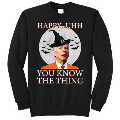 Happy Uhh You Know The Thing Funny Joe Biden Dazed Halloween Sweatshirt