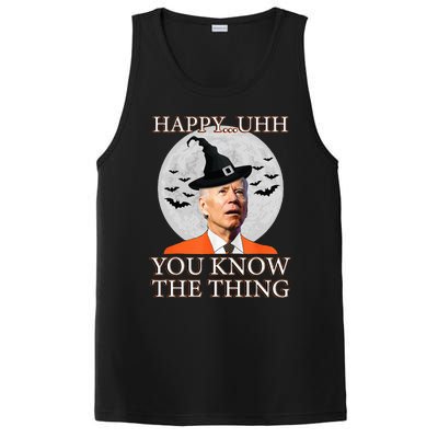 Happy Uhh You Know The Thing Funny Joe Biden Dazed Halloween PosiCharge Competitor Tank