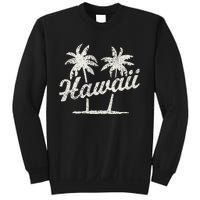 Hawaii Vintage 70s Palm Trees Graphic Sweatshirt