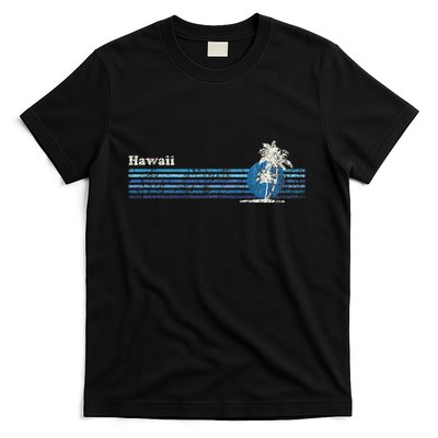 Hawaiian Vintage 80s Palm Trees Sunset T-Shirt