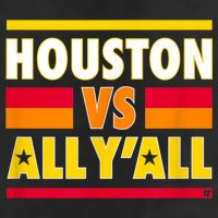 Houston Vs. All Y'all Houston Baseball 7 Panel Mesh Trucker Snapback Hat