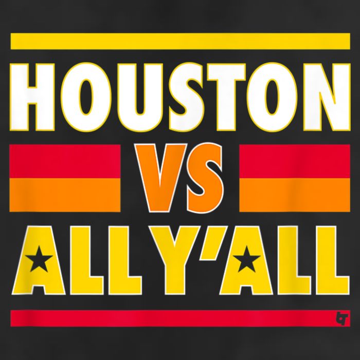 Houston Vs. All Y'all Houston Baseball 7 Panel Mesh Trucker Snapback Hat