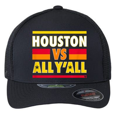 Houston Vs. All Y'all Houston Baseball Flexfit Unipanel Trucker Cap