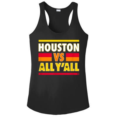 Houston Vs. All Y'all Houston Baseball Ladies PosiCharge Competitor Racerback Tank