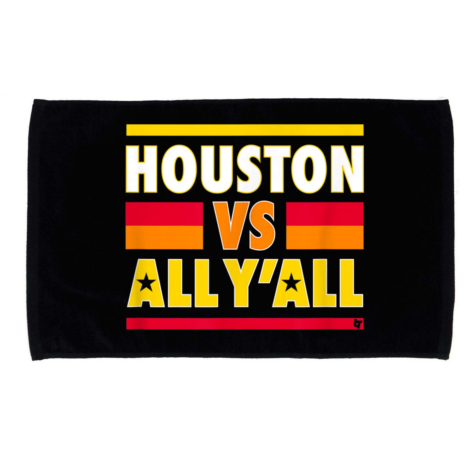 Houston Vs. All Y'all Houston Baseball Microfiber Hand Towel