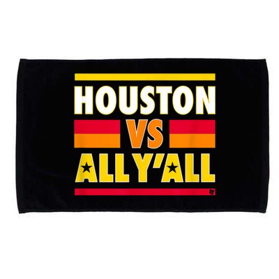 Houston Vs. All Y'all Houston Baseball Microfiber Hand Towel