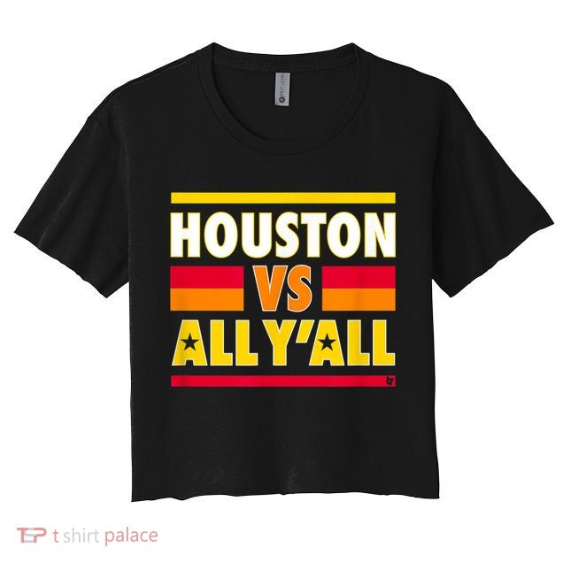Houston Vs. All Y'all Houston Baseball Crop Top
