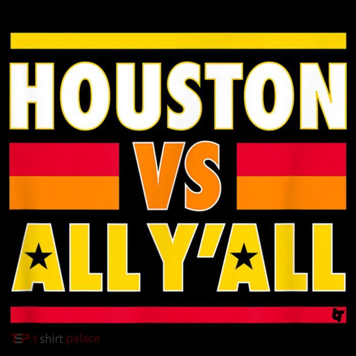 Houston Vs. All Y'all Houston Baseball Women's V-Neck T-Shirt