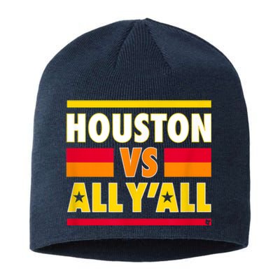 Houston Vs. All Y'all Houston Baseball Sustainable Beanie