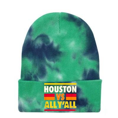 Houston Vs. All Y'all Houston Baseball Tie Dye 12in Knit Beanie