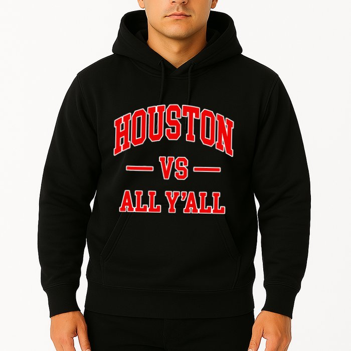 Houston Vs All YAll Throwback Design Classic Hoodie