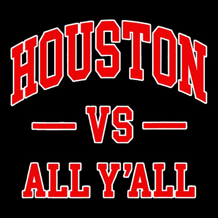 Houston Vs All YAll Throwback Design Classic Long Sleeve Shirt