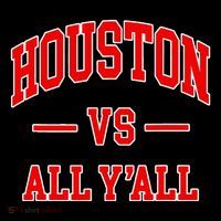 Houston Vs All YAll Throwback Design Classic Sustainable Bucket Hat