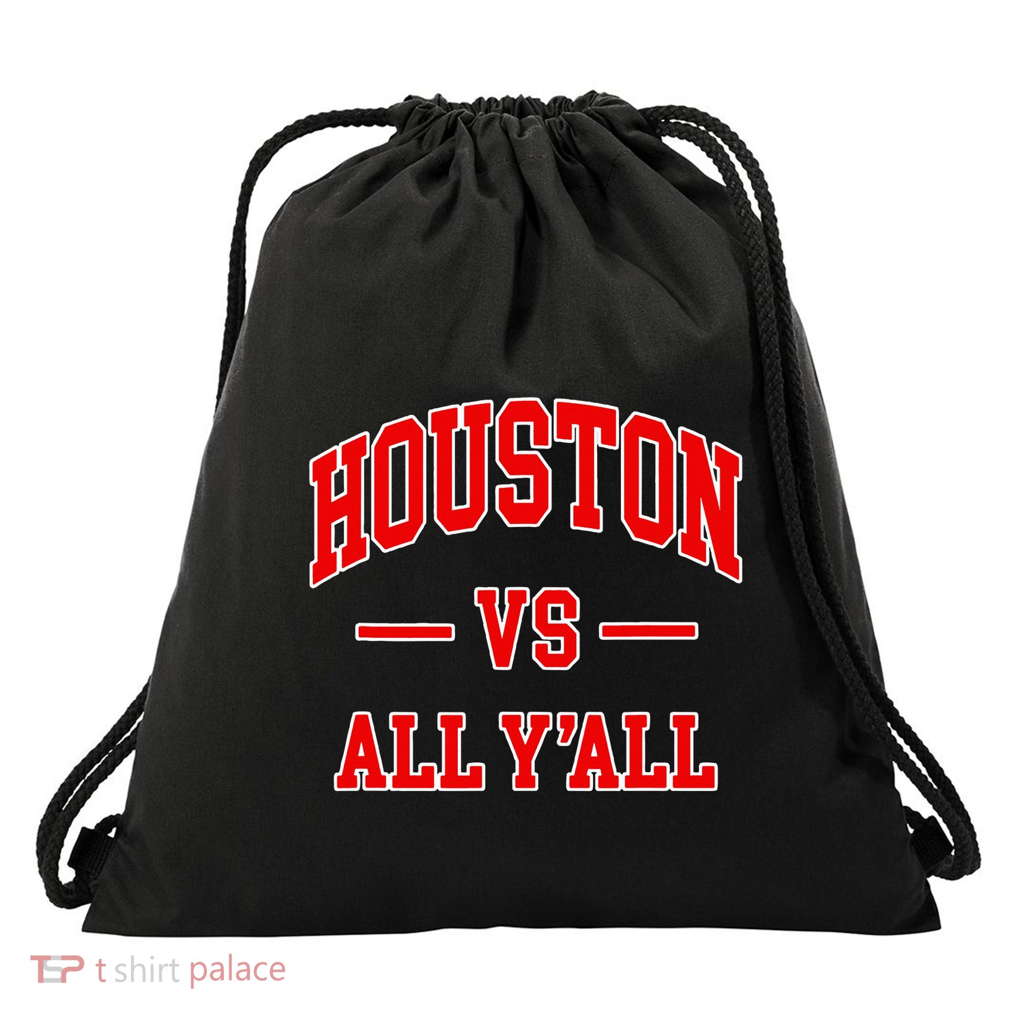 Houston Vs All YAll Throwback Design Classic Drawstring Bag