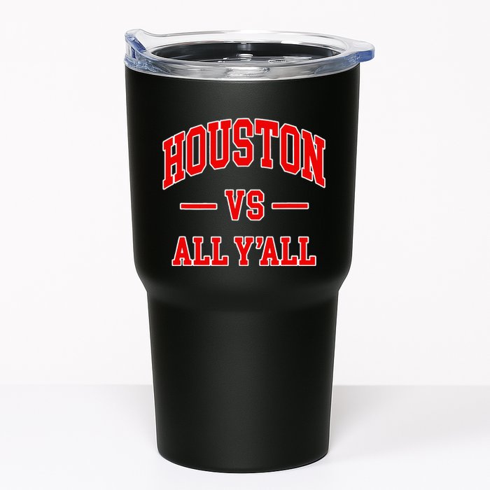 Houston Vs All YAll Throwback Design Classic Tumbler