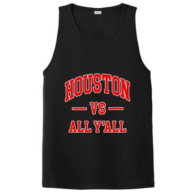 Houston Vs All YAll Throwback Design Classic PosiCharge Competitor Tank