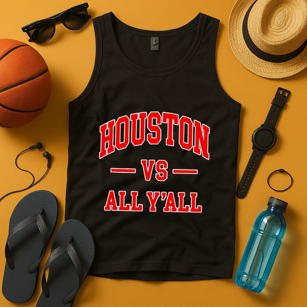 Houston Vs All YAll Throwback Design Classic Tank Top