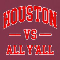 Houston Vs All YAll Throwback Design Classic 16oz Travel Tumbler