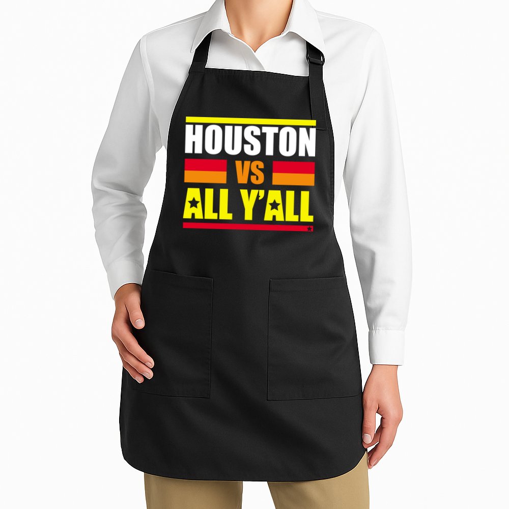 Houston Vs All Y'all Apron
