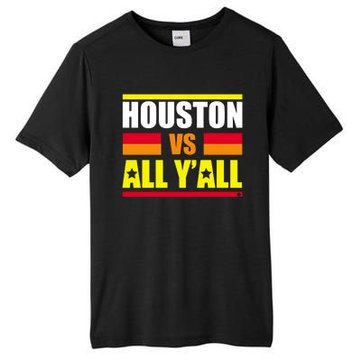 Houston Vs All Y'all Tall Fusion ChromaSoft Performance T-Shirt