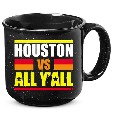 Houston Vs All Y'all 15oz Campfire Ceramic Mug