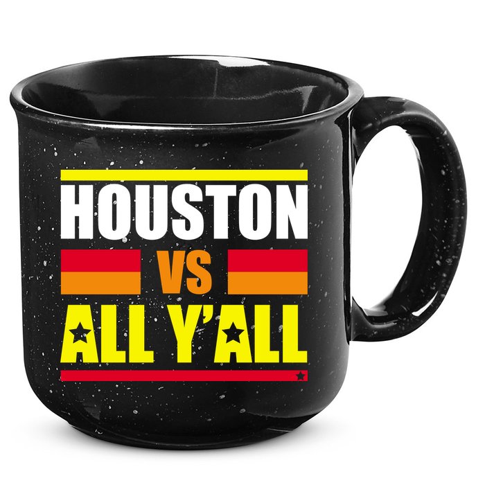 Houston Vs All Y'all 15oz Campfire Ceramic Mug