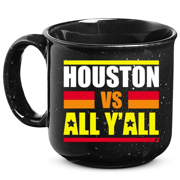 Houston Vs All Y'all 15oz Campfire Ceramic Mug