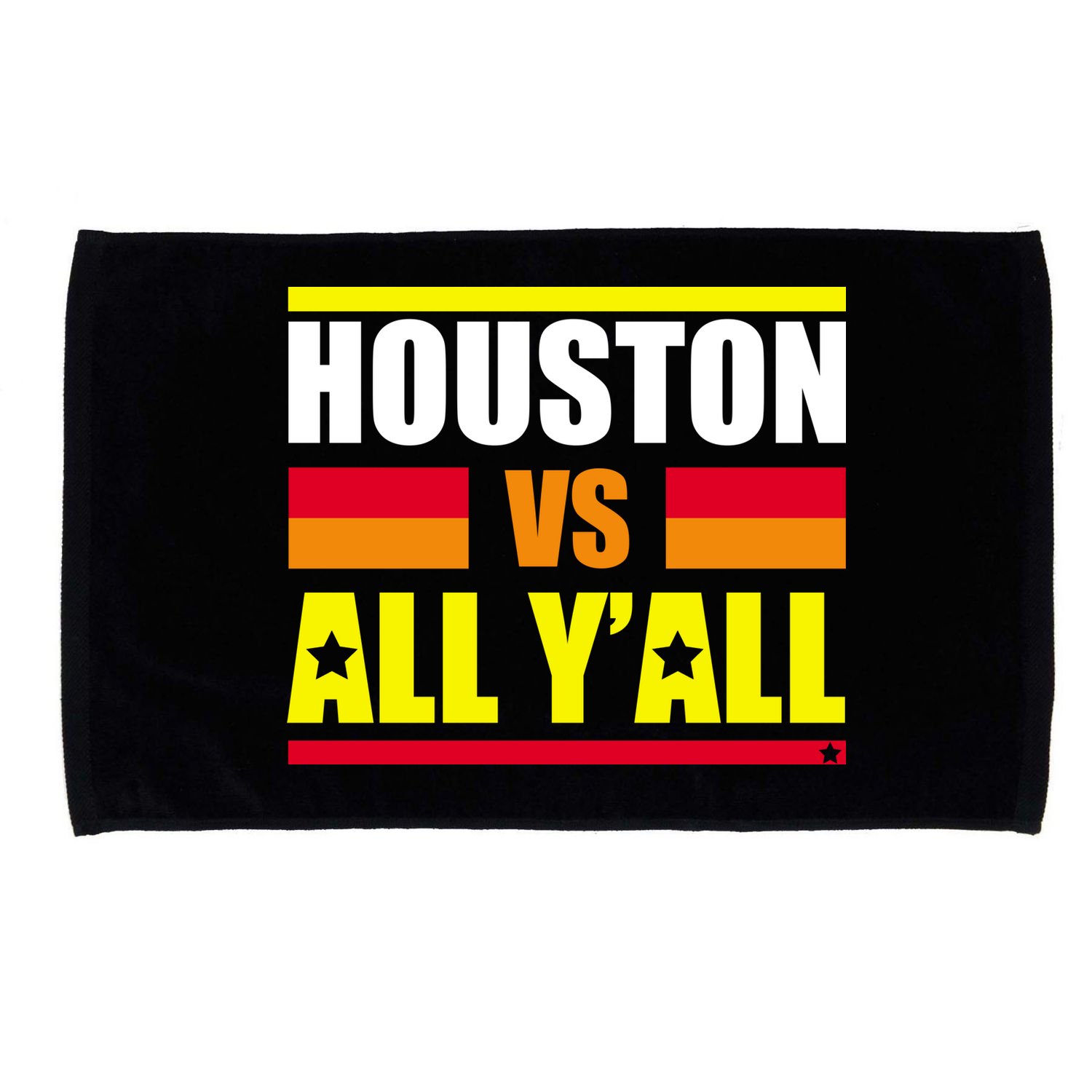 Houston Vs All Y'all Microfiber Hand Towel