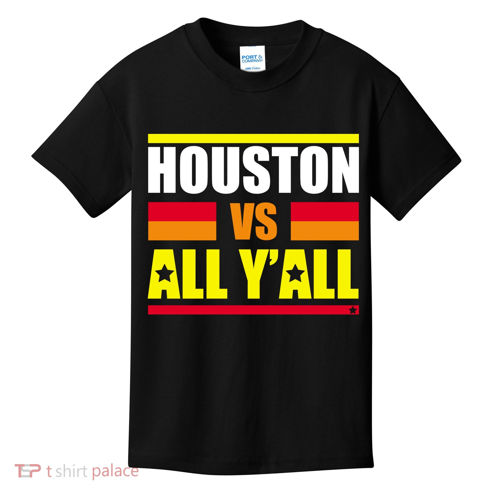 Houston Vs All Y'all Kids T-Shirt