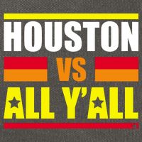 Houston Vs All Y'all Cotton Canvas Backpack