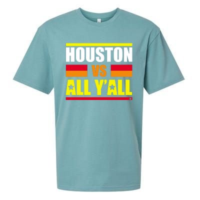 Houston Vs All Y'all Sueded Cloud Jersey T-Shirt