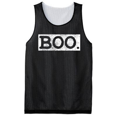 Halloween Vintage Boo Funny Gift Mesh Reversible Basketball Jersey Tank