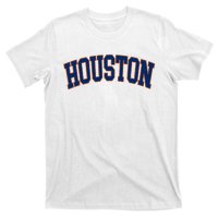 Houston Vintage Blue Orange T-Shirt