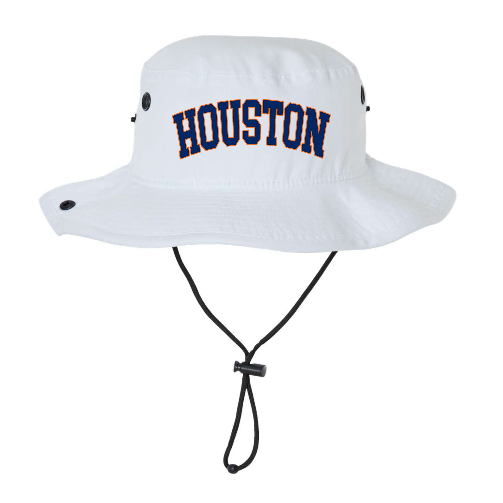 Houston Vintage Blue Orange Bucket Hat