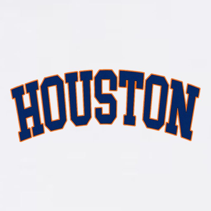 Houston Vintage Blue Orange Bucket Hat