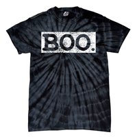 Halloween Vintage Boo Funny Gift Tie-Dye T-Shirt