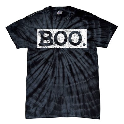 Halloween Vintage Boo Funny Gift Tie-Dye T-Shirt