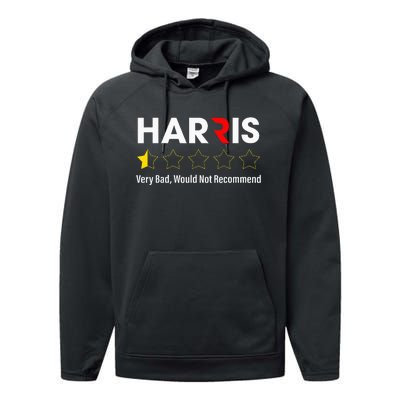 Harris Very Bad Would Not Recommend Performance Fleece Hoodie