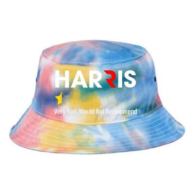 Harris Very Bad Would Not Recommend Anti Harris Tie Dye Newport Bucket Hat