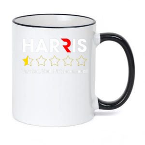 Harris Very Bad Would Not Recommend Anti Harris 11oz Black Color Changing Mug