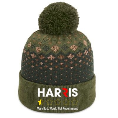 Harris Very Bad Would Not Recommend Anti Harris The Baniff Cuffed Pom Beanie