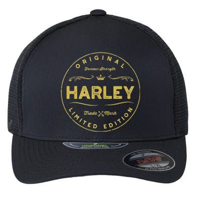 Harley Vintage Classic Circular Flexfit Unipanel Trucker Cap