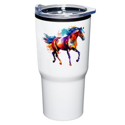 Horse Vivid Colors Riding Horse Horseback Horse Tumbler